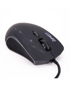 Mouse Gamer Con Luz Led Dpi 3200 Negro
