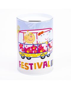 Alcancía Metal Peppa Pig Surtida 15cm