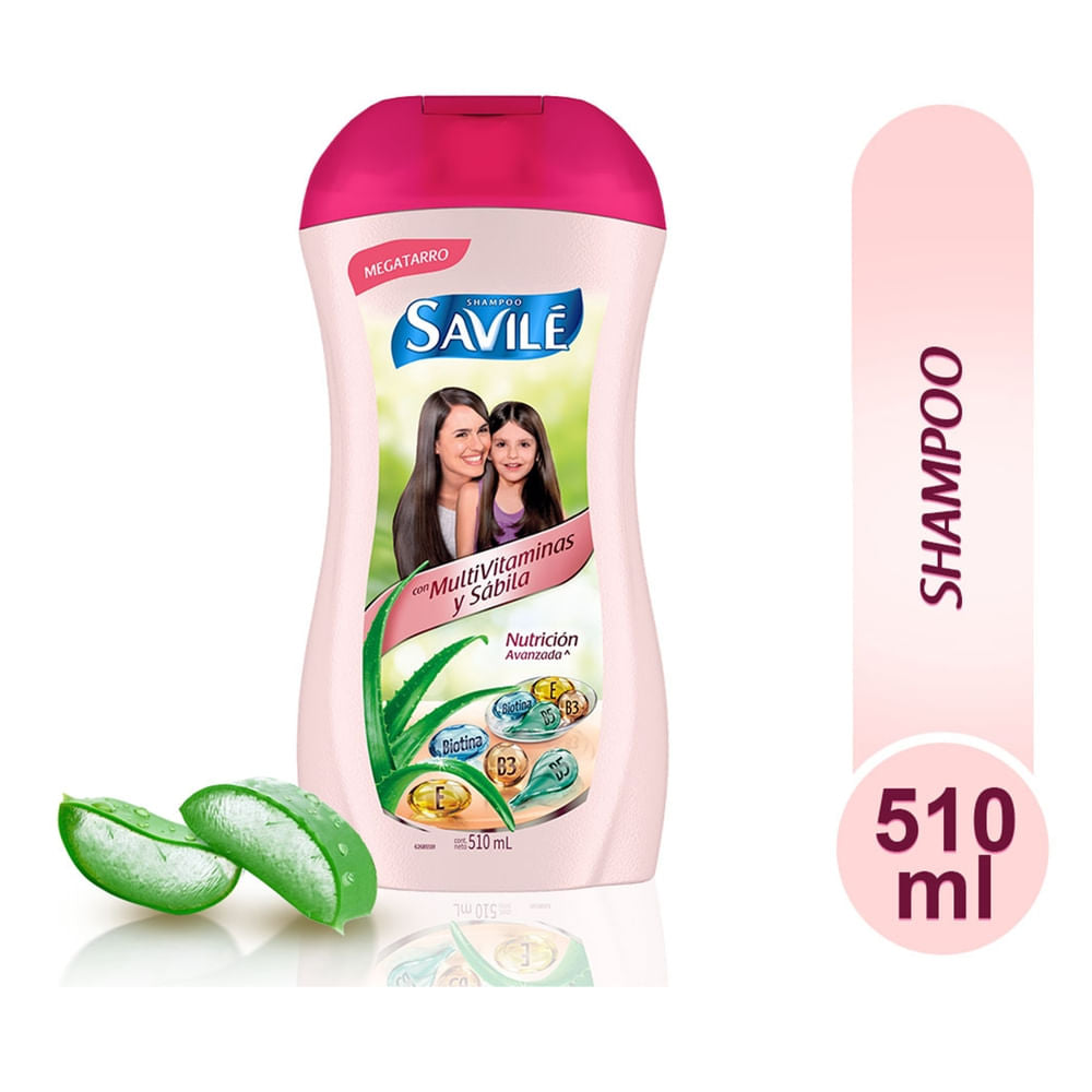 Shampoo Savilé Multivitaminas - 510 Ml