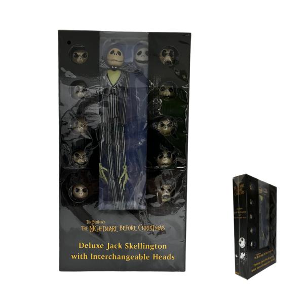 FIGURA DELUXE DE JACK SKELLINGTON | Cabezas Intercambiables
