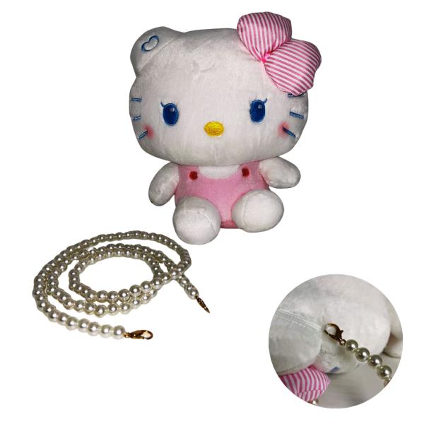 Bolso De Peluche De Hello Kitty