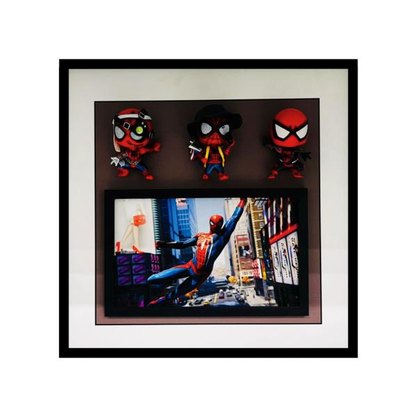 Cuadro Decorativo 3D De Spiderman - Marvel
