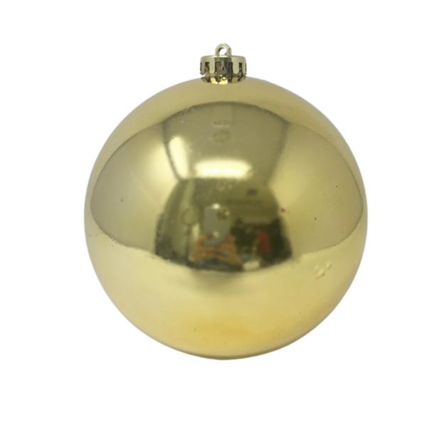 Bola De Navidad Dorada 10Cm