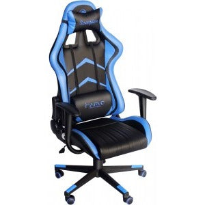 SILLA TIPO ESCRITORIO CH-106 LINEA GAMER MARVO AZUL