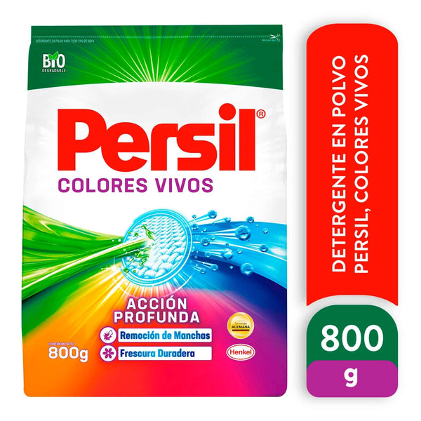Detergente En Polvo Persil Colores Vivos - 800 G