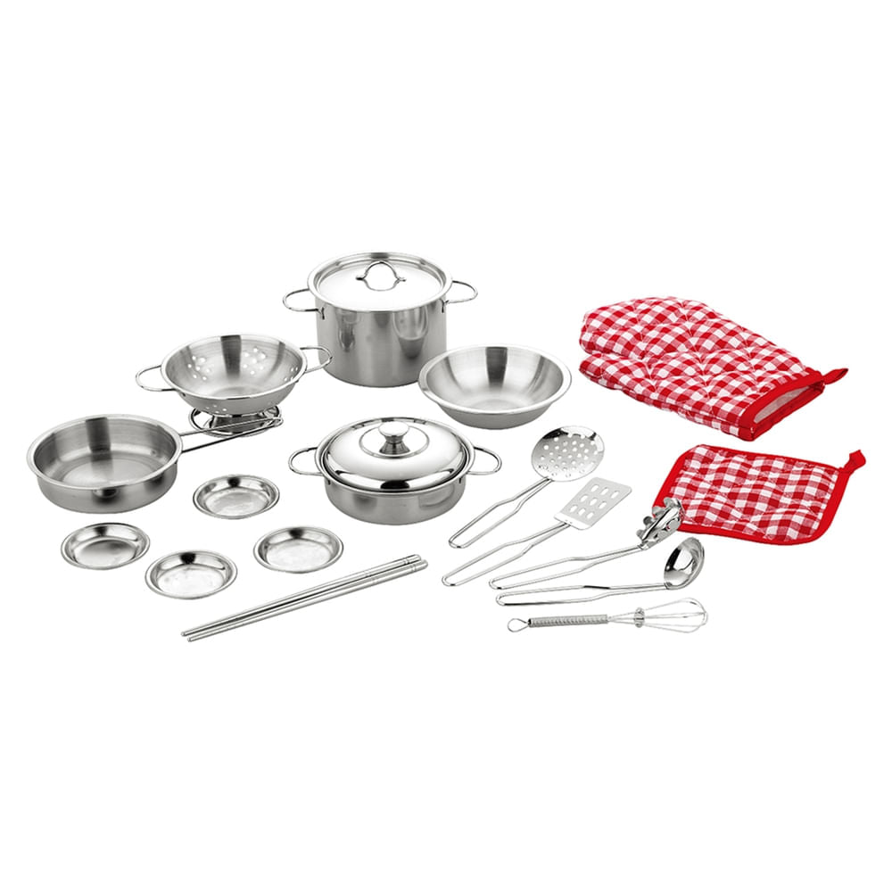 Set Imagi Kids Utensilios De Cocina - 20 Pzas