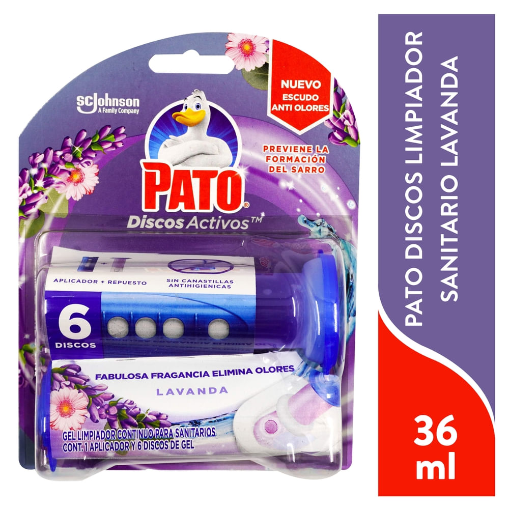 Pato Discos Limpiador Sanitario - 36 Ml