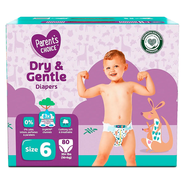 Pañales Parents Choice Talla 6 - 80 Unidades