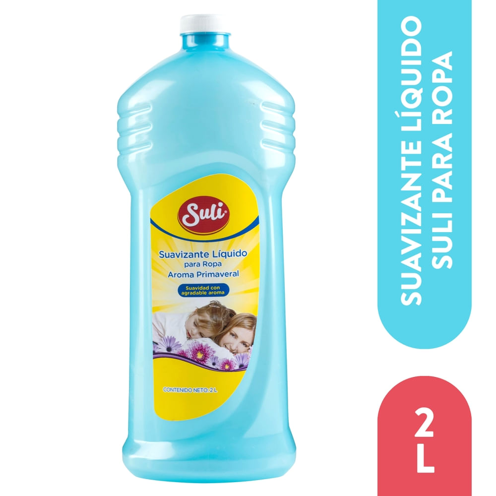 Suavizante Líquido Para Ropa Suli Aroma Primaveral - 2000 Ml
