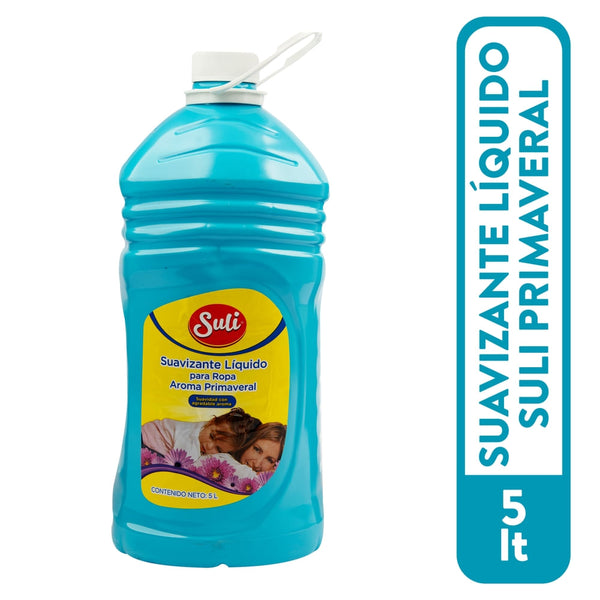 Suavizante Líquido Suli Aroma Primaveral - 5 L