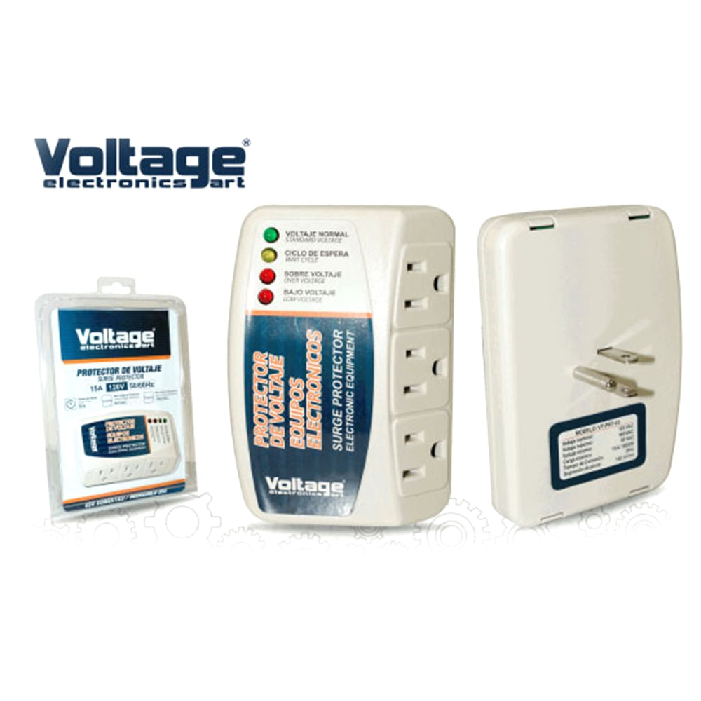 Protector Voltage 3 Salidas - 120 V