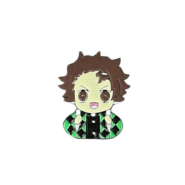 Pin Metalico De Tanjiro - Kimetsu No Yaiba