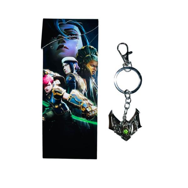 Llavero Insignia Plata League Of Legends