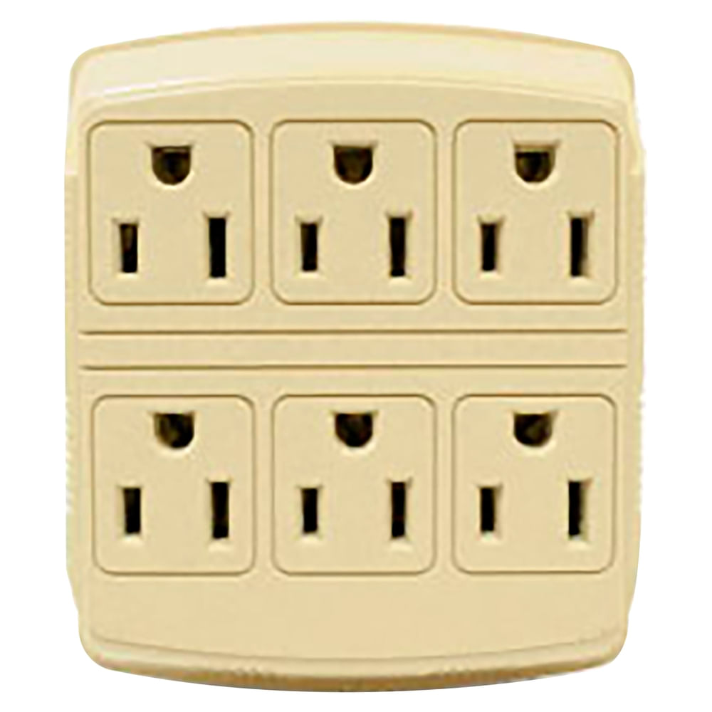 Adaptador Voltage, 6 Entradas