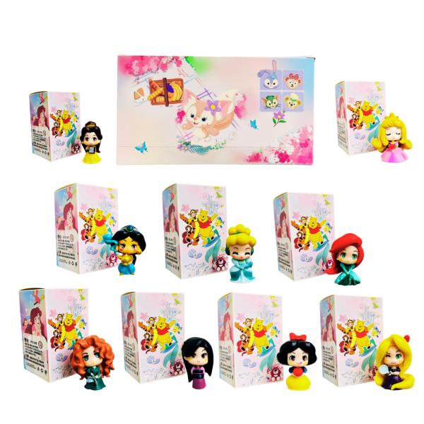 Set De 9 Figuras (Caja Sorpresa De Princesas) - Disney