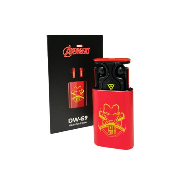 Audifonos Bluetooth Dw-G9Marvel Iron Man
