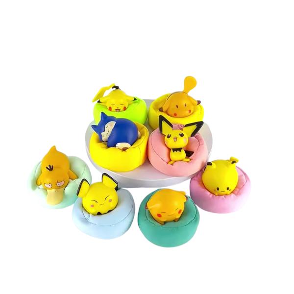 Set De Figuras Pókemon En Puff