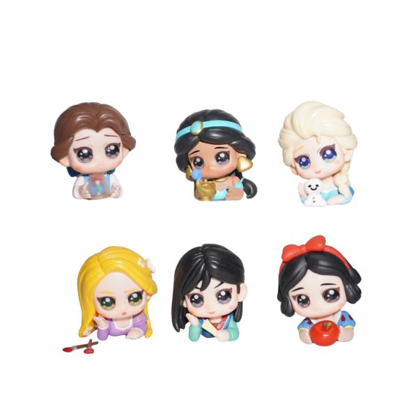 Set De Figuras De Princesas -Disney