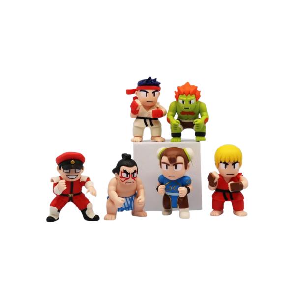 Set De Figuras De Street Fighter