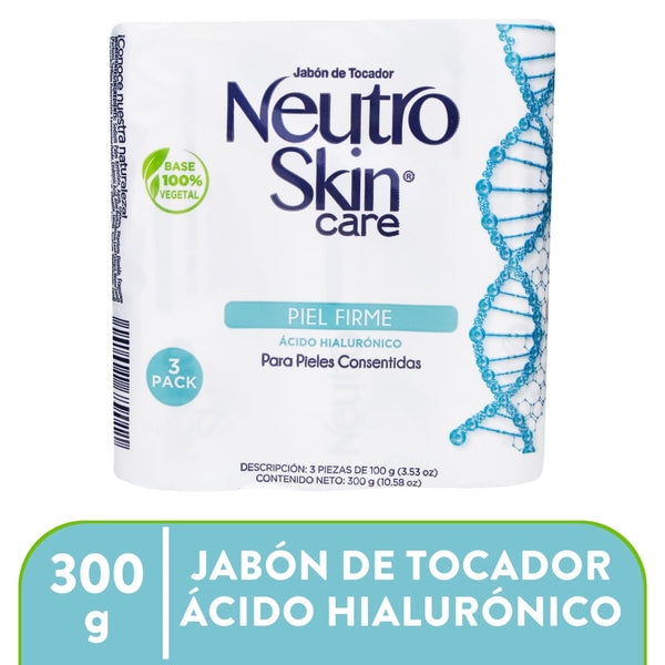 Jabón Neutroskin 3pack Acido Hialurónico - 300 G