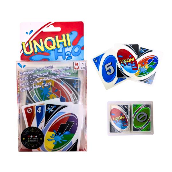 Uno H2O - Juego De Cartas A Prueba De Agua