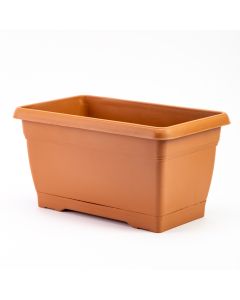 Maceta Rectangular #1 6l 32x19x17cm Terracota