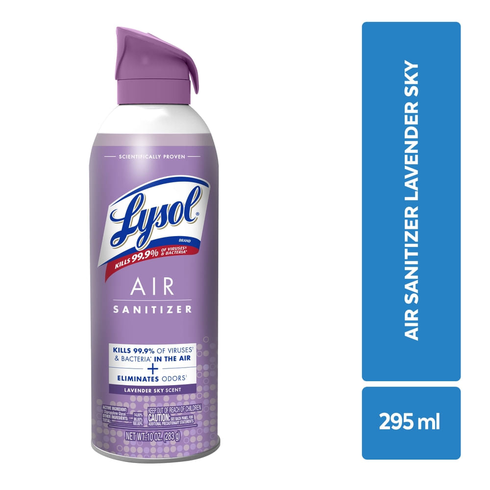 Aerosol Lysol Desinfectante Lavanda Sky - 295 Ml