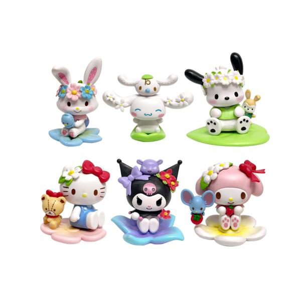 Set 6 Figuras De Sanrio