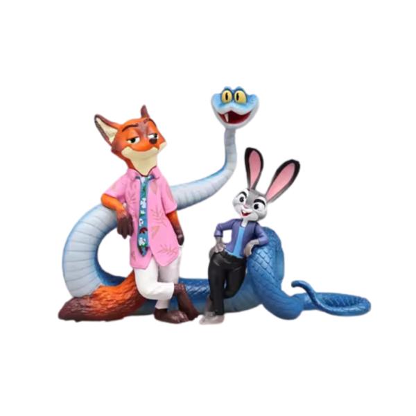 Set De Figuras De Zootopia