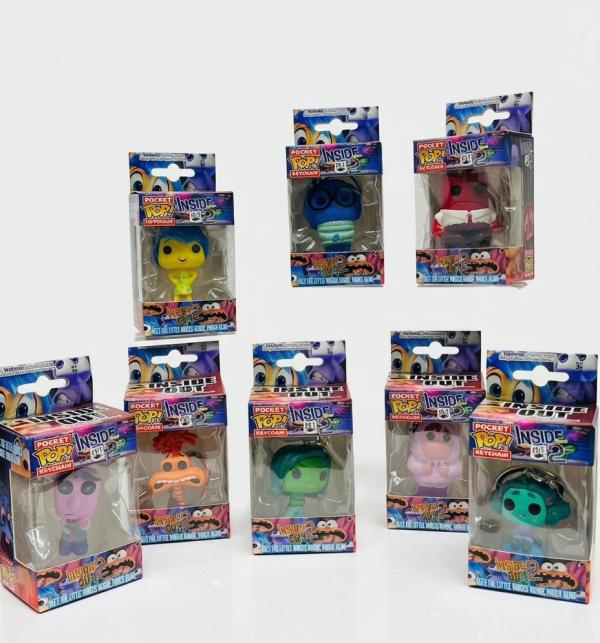 Set De Llaveros De Intensamente