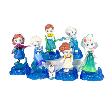 Set De 6 Figuras De Frozen