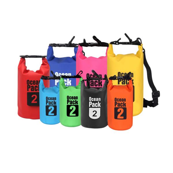 Bolso Aprueba De Agua 2L Surtido Colores Negro