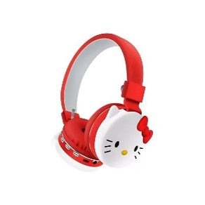 AUDIFONO BLUETOOTH DISEÑO AH-806 (Varios diseños) HELLO KITTY