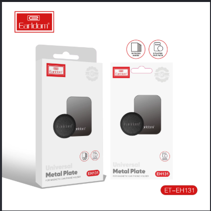 PLACAS METÁLICAS PARA SOPORTE MAGNÉTICO EARLDOM ET-EH131