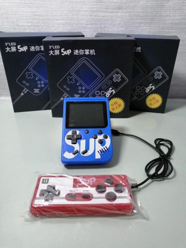 Juego Sup Game Box + Control Con 400 Juegos Color Azul