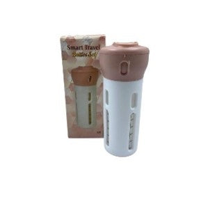 Botella De Almacenamiento Para Viaje Rosado