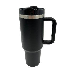 Vaso Termico Con Agarradera Lateral Negro