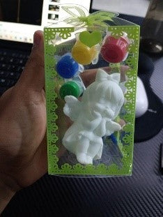 Figura De Plastico Para Colorear Mix Diseño