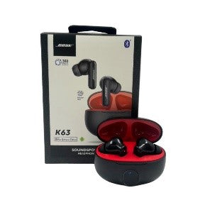 Audifonos Manos Libres Bluetooth K63 Marca Bose Negro