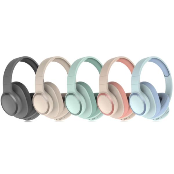 Audifonos De Diadema Con Bluetooth P2962 Beige