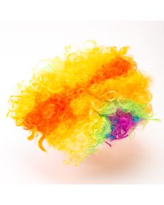 Peluca Sintética Rizos Payaso