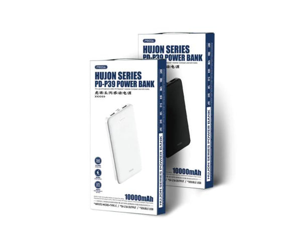 Bateria Emergencia 10000 Mah Modelo Pd-P107 Azeada Blanco
