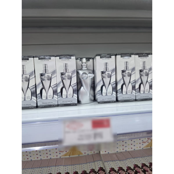 Perfume ONLYOU Collection No. 8127 Eau de Parfum Spray 30ml Frasco Plateado
