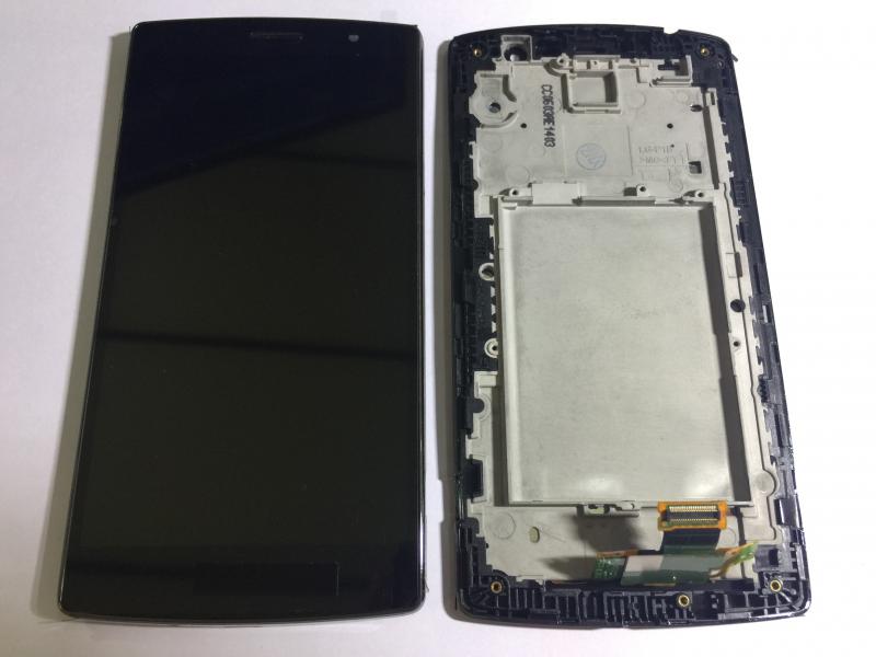 Lcd Pantalla Nokia Nokia C32 C22 Negra Con Marco