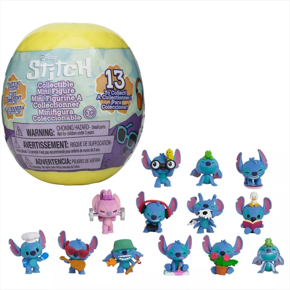 Stitch Capsula De Mini Figura Coleccionable Surtido
