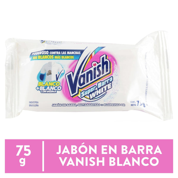Quitamanchas En Barra Vanish Para Ropa Blanca -75 G