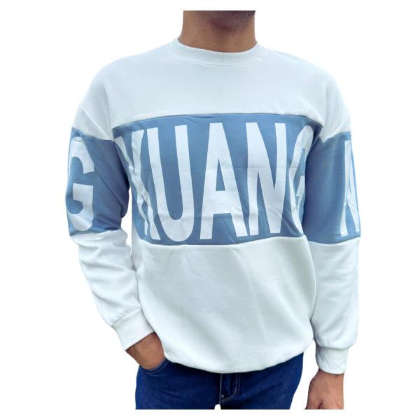 Abrigo Kuang Blanco/Celeste M