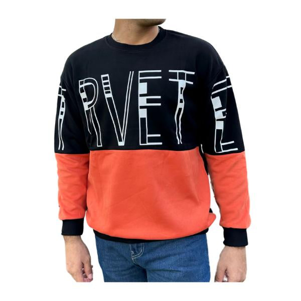 Abrigo Rvet Negro/Naranja 2Xl