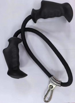 Agarradera Anatómica De Cuerda De Triceps Para Polea