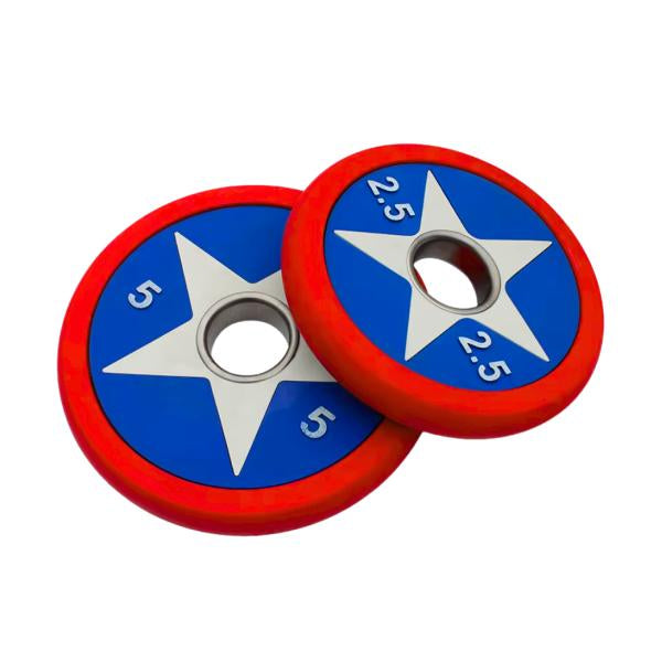 DISCO DE PESO CAPITÁN AMÉRICA PARA LEVANTAMIENTO 2.5kg